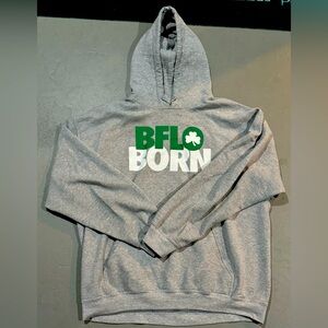 Wegmans Brand - Buffalo Born “Grey” Hoodie (Size: XL)